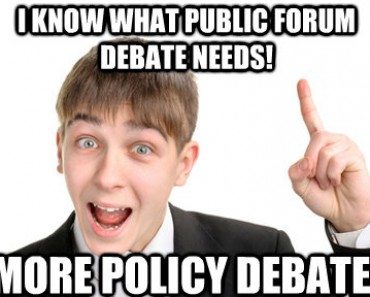 Do Debates Have Any Real Purpose?