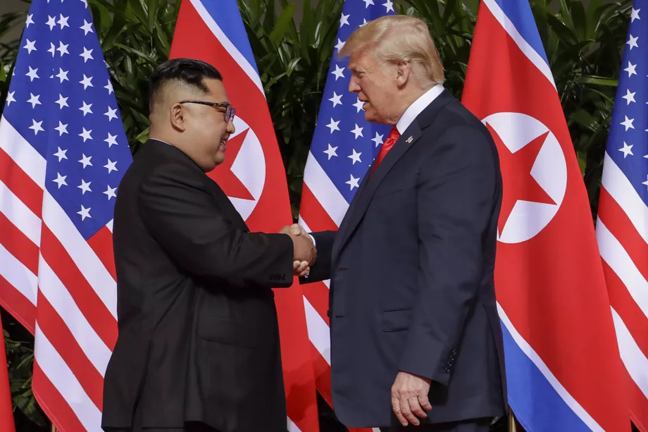 President Trump and North Korean Leader Kim Jong Un Meet